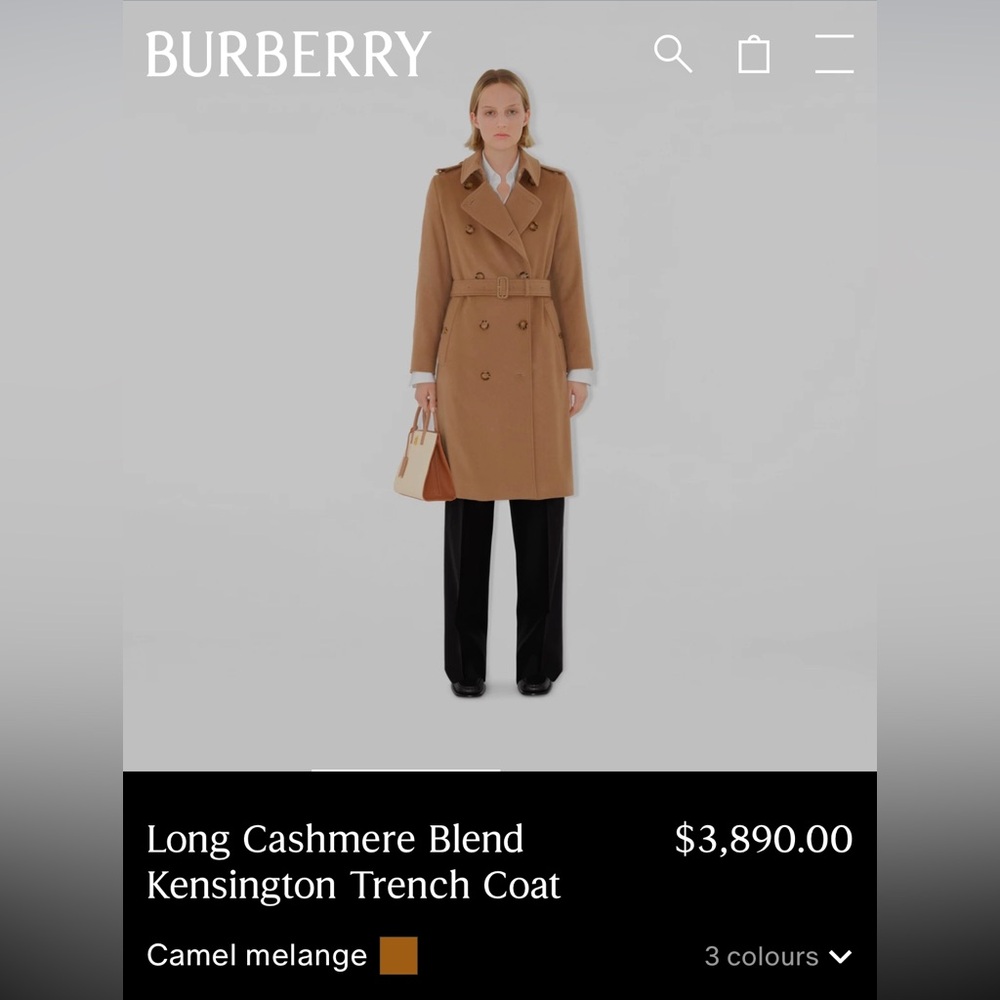Burberry coat
